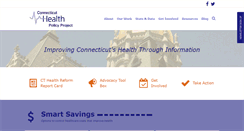 Desktop Screenshot of cthealthpolicy.org